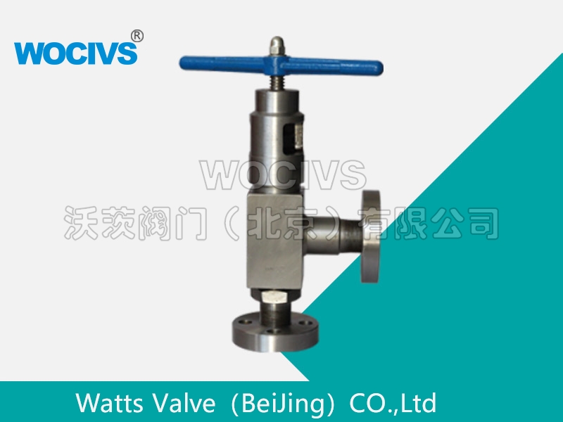 高压角式截止阀