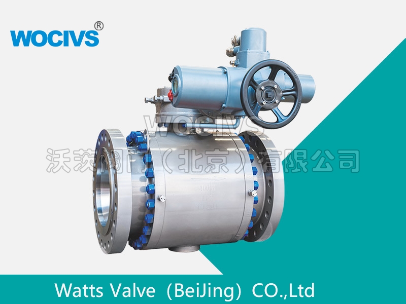 电动法兰锻钢球阀