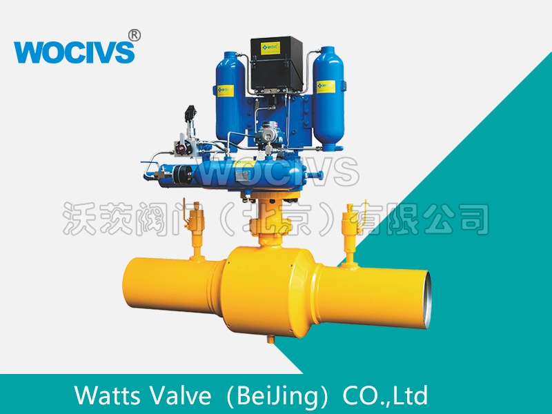 气液联动双放散球阀