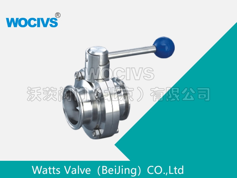 卫生级快装蝶阀